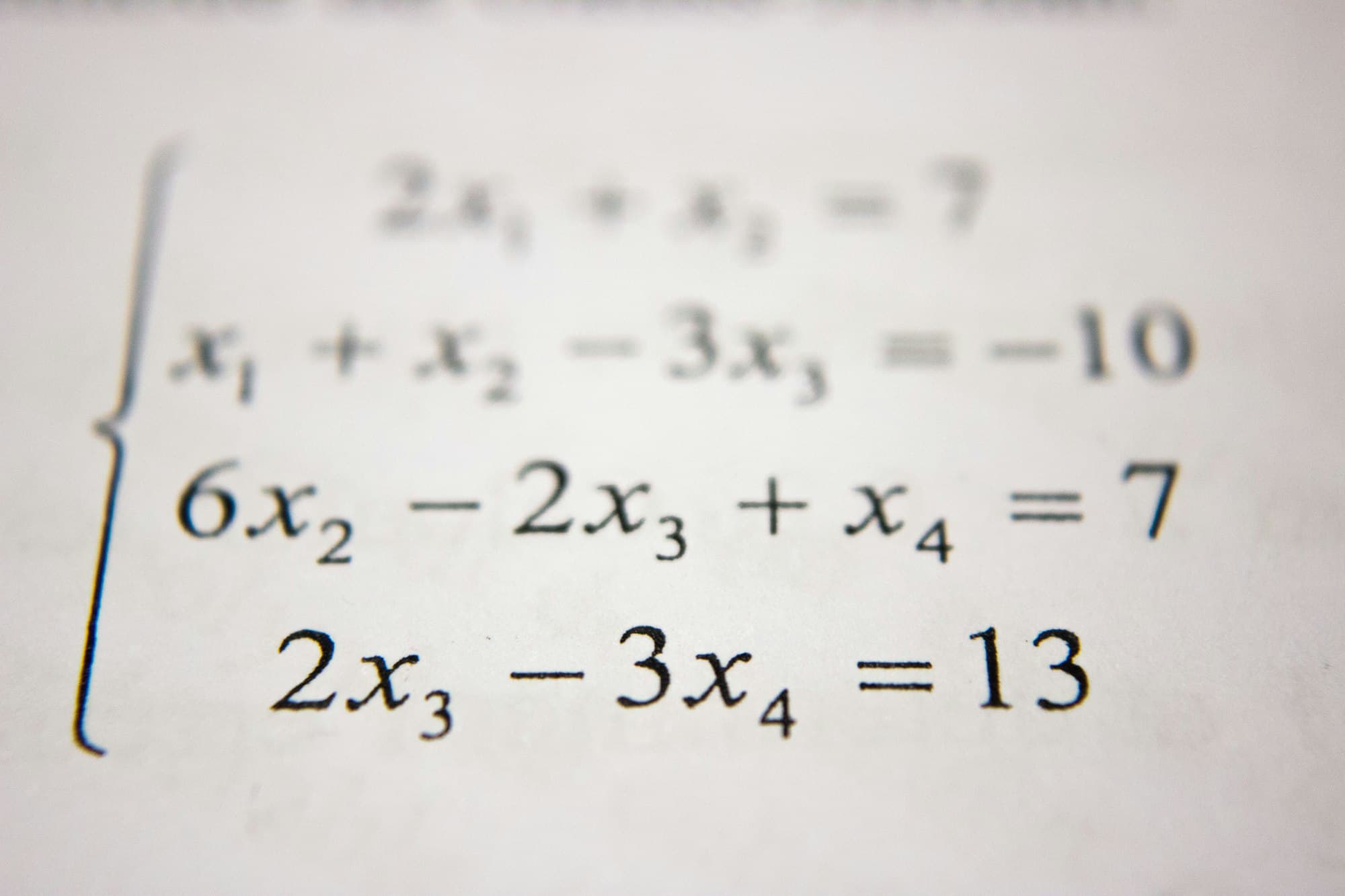 Mathematical Equations
